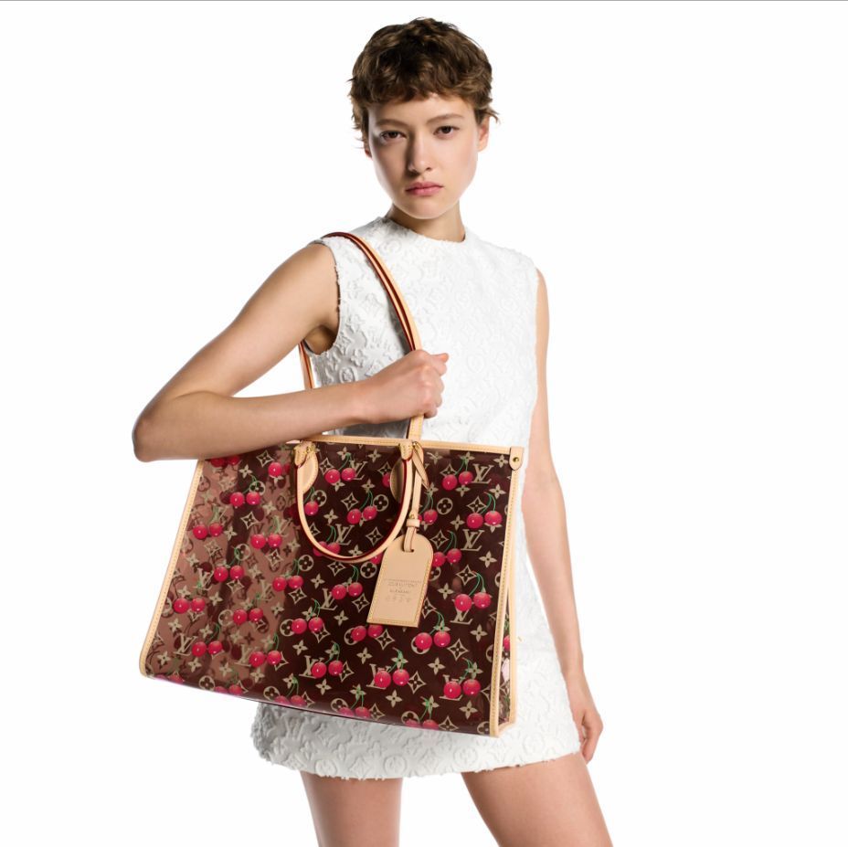 《村上隆コラボ》Louis Vuitton サック オンザゴー GM チェリー