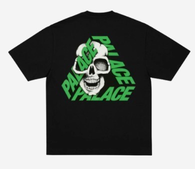 Tシャツ・カットソー Palace P3 Skull T-Shirt Black - 25SS