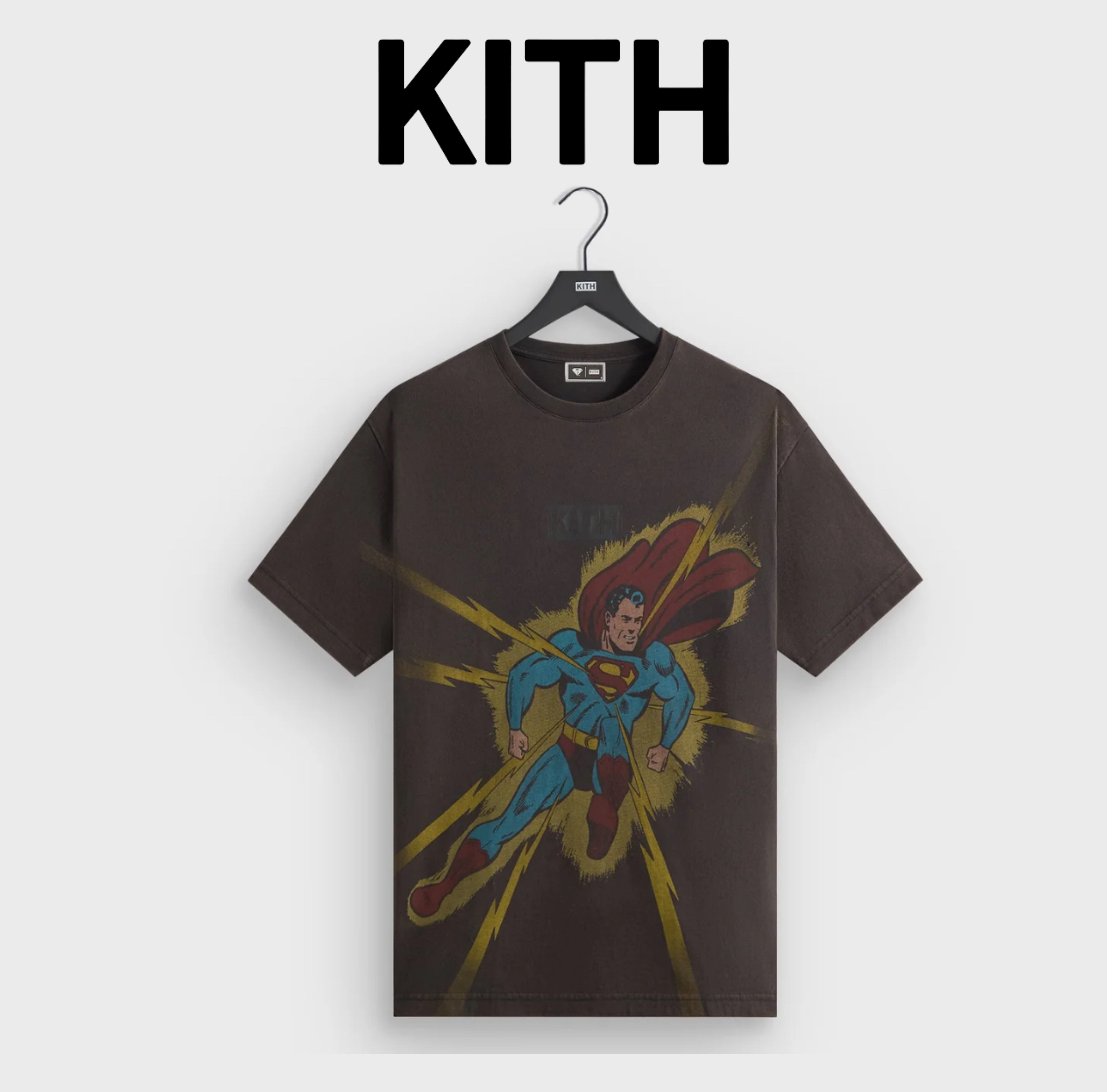【KITH】Kith ライトニングボルト スーパーマン Tシャツ