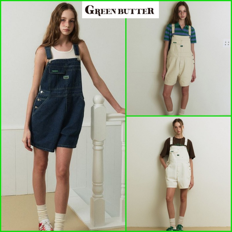 ●GREEN BUTTER●Denim Overall サロペット★日本未入荷
