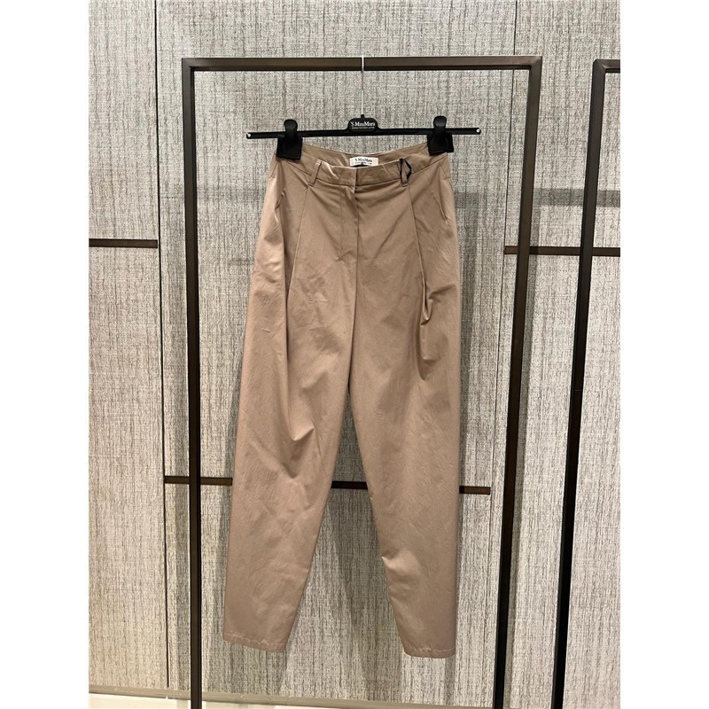 【★完売必至★】 S MAXMARA ☆ コットンポプリンパンツ NORA