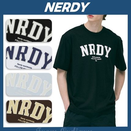 NERDY 公式正規品 womans バーシティ ロゴ リンガー 半袖Tシャツ NERDY(ノルディ) Tシャツ・カットソー(レディース) 2ページ目