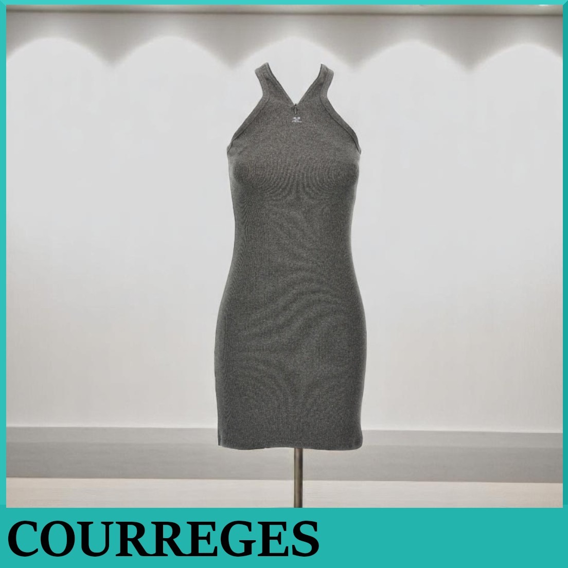 Courreges★クリスクロス 90s ミニドレス