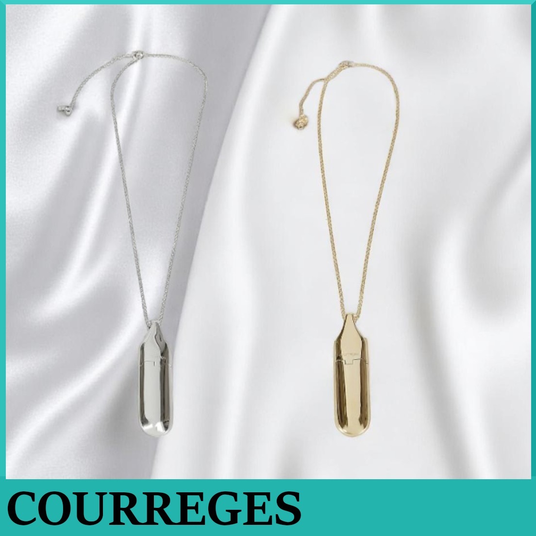 Courreges★フラスク チェーンネックレス