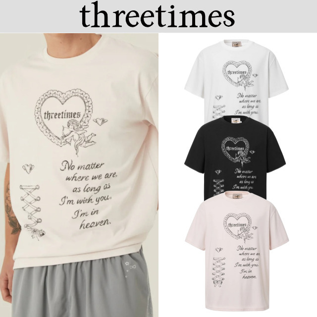 【ThreeTimes】 Cupid Box Tee 3色