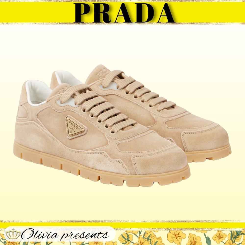 【PRADA】トレイルスエードスニーカー