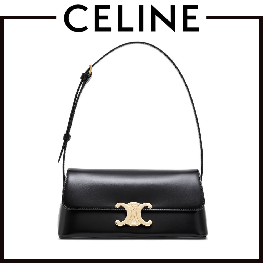 【VIP価格】CELINEダイアン レザー ショルダーバッグ