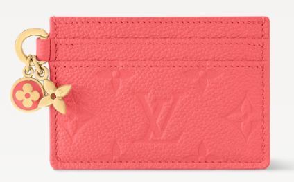 【LV】カードケース ポルト カルト・LV チャーム