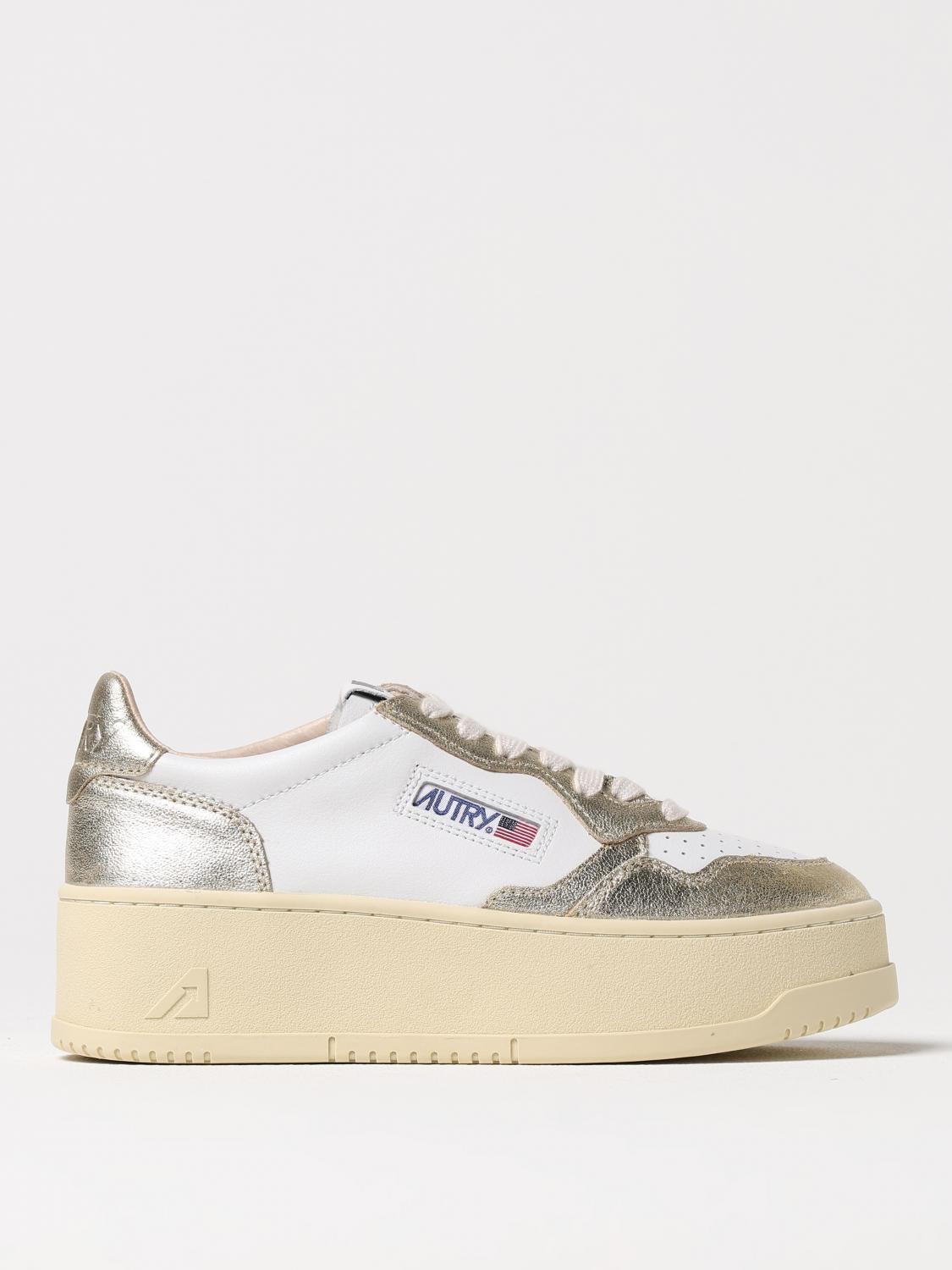 スニーカー AUTRY Woman Sneakers Gold PTLWWB16