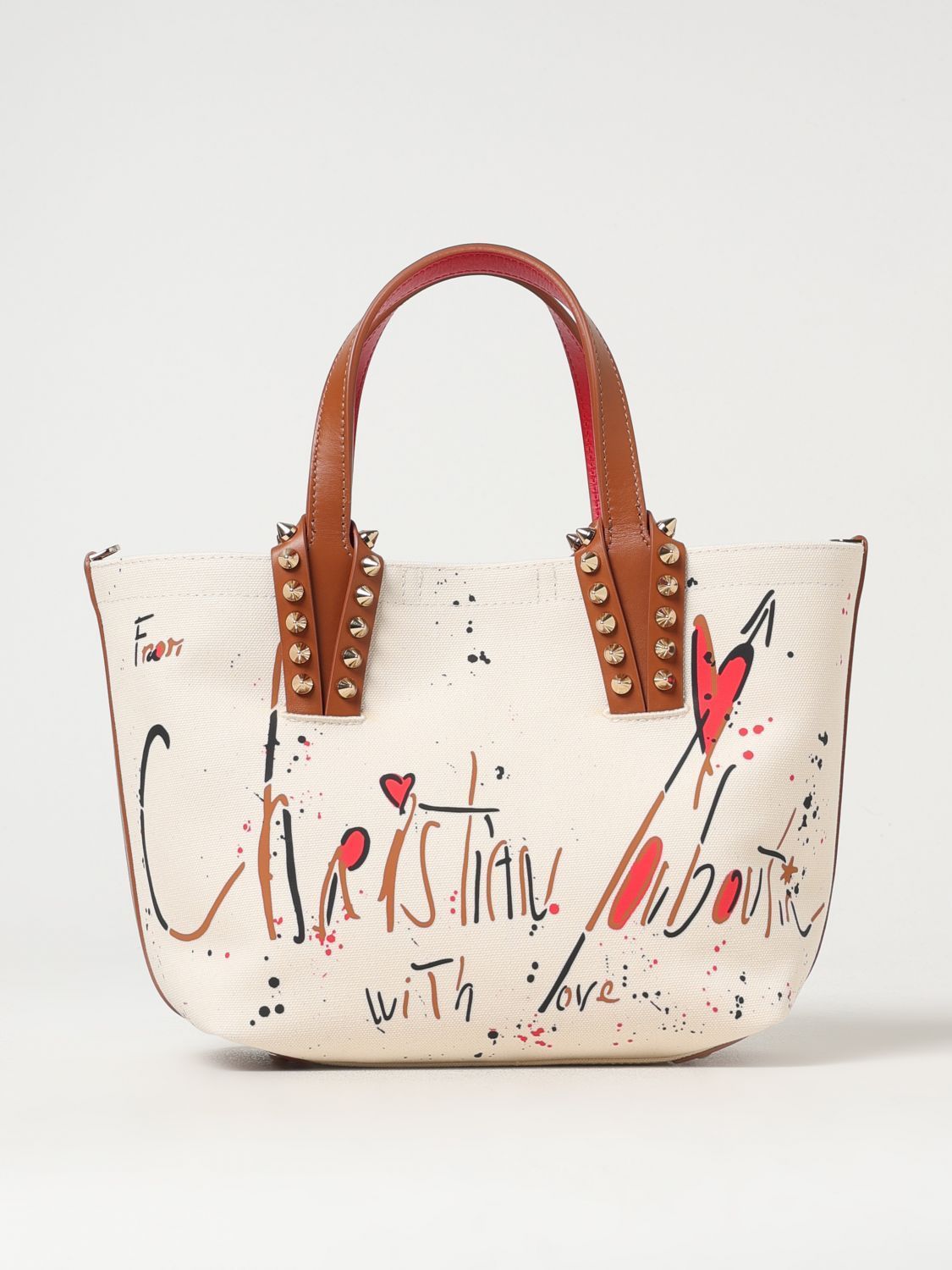 ハンドバッグ CHRISTIAN LOUBOUTIN Woman Handbag Natural 1255259 N005