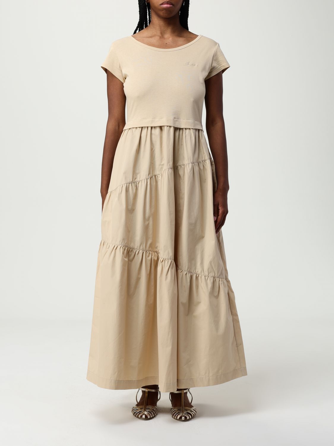 ワンピース BOSS Woman Dress Beige 50536742 287