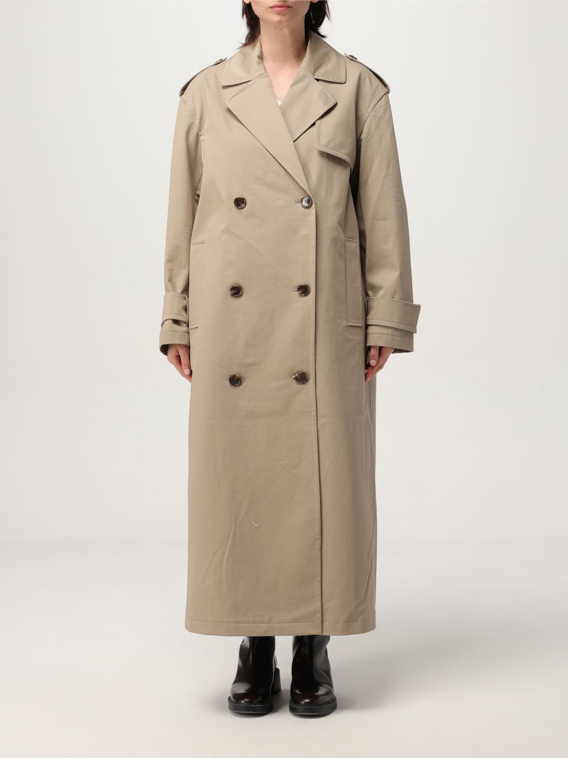 コート THEORY Woman Coat Beige PO104402 Y65