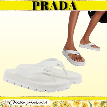 プラットフォーム PRADA(プラダ) サンダル・ミュール(レディース