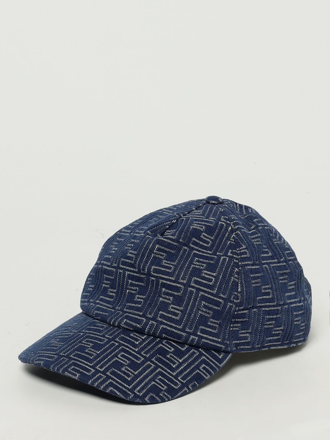 ハット FENDI Men Hat Blue FXQ768AV93 F0RBB
