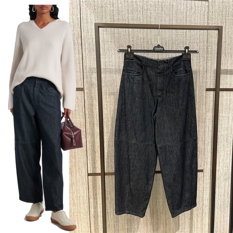 【★日本未入荷★】 S MAXMARA ☆ ワイドデニムパンツ JOHN
