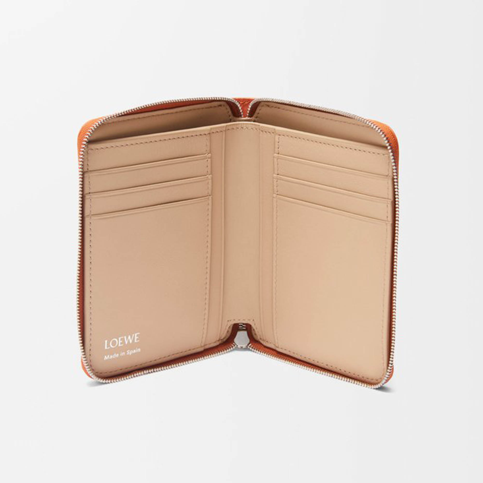 LOEWE直営店 ノットコンパクトジップアラウンドウォレット