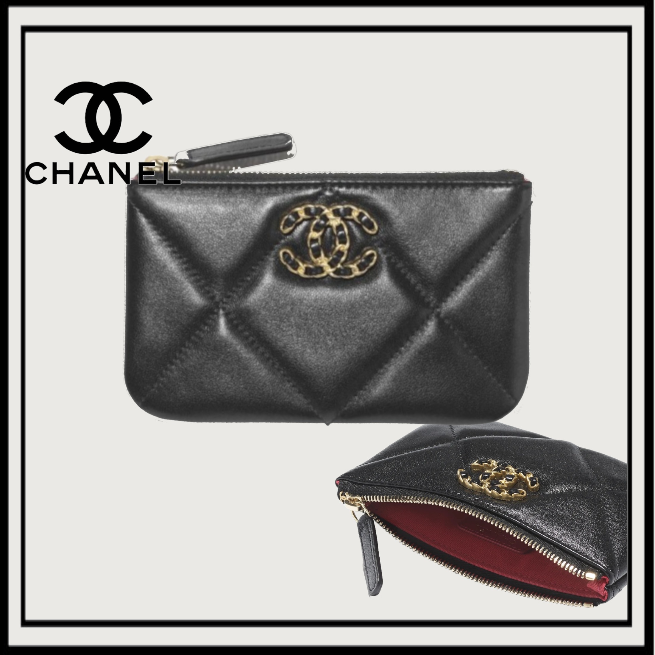 シャネル【CHANEL】 19 ミニ ポーチ