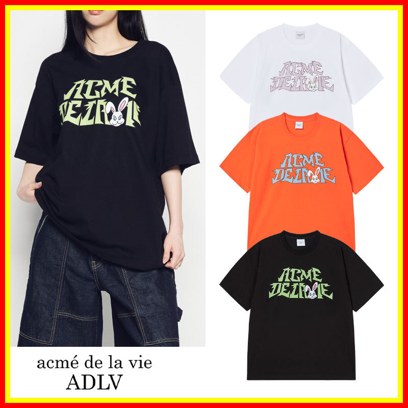 [ADLV] BAD BUNNY LOGO SHORT SLEEVE T-SHIRT /追跡付