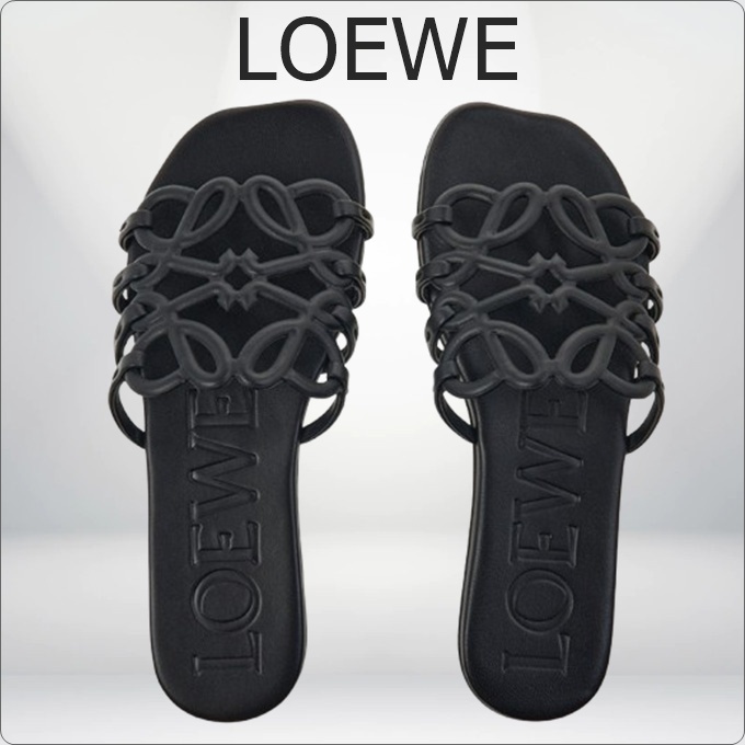 ♦LOEWE♦ペタル アナグラム スライド サンダル