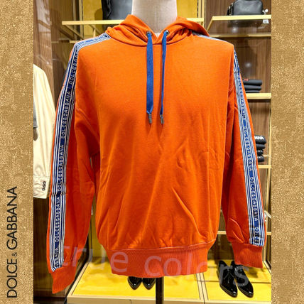【Dolce&Gabbana】スウェットシャツ ロゴ 迷彩 長袖 オレンジ Sporty & Rich ロゴ スウェットシャツ | オレンジ | FARFETCH JP