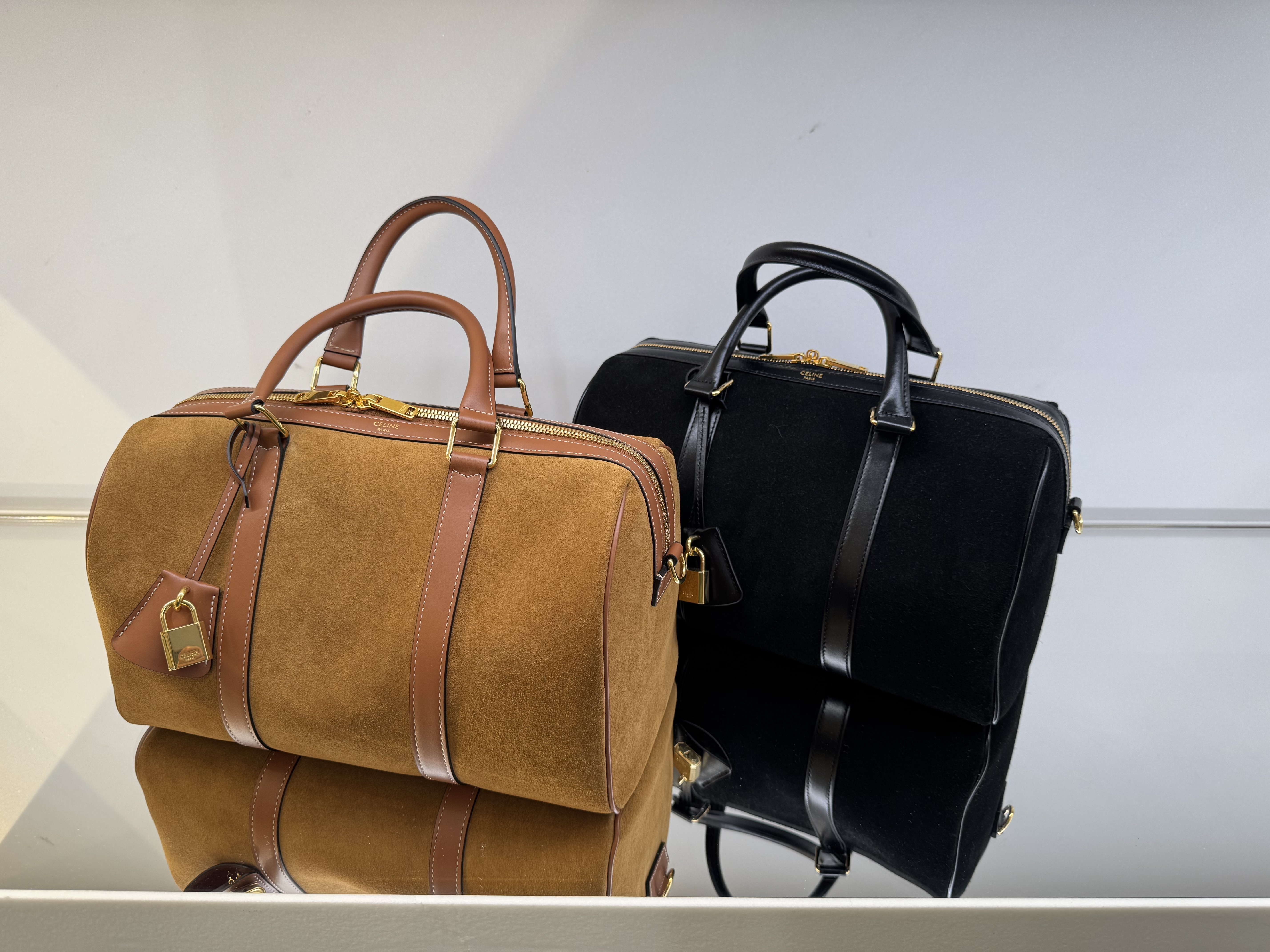 CELINE【入手困難】お洒落なボストンバッグ★LARGE BOSTON★全色