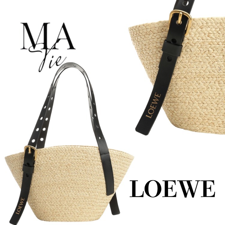 人気アイテム【LOEWE】ロエベ パンチホール バスケット スモール