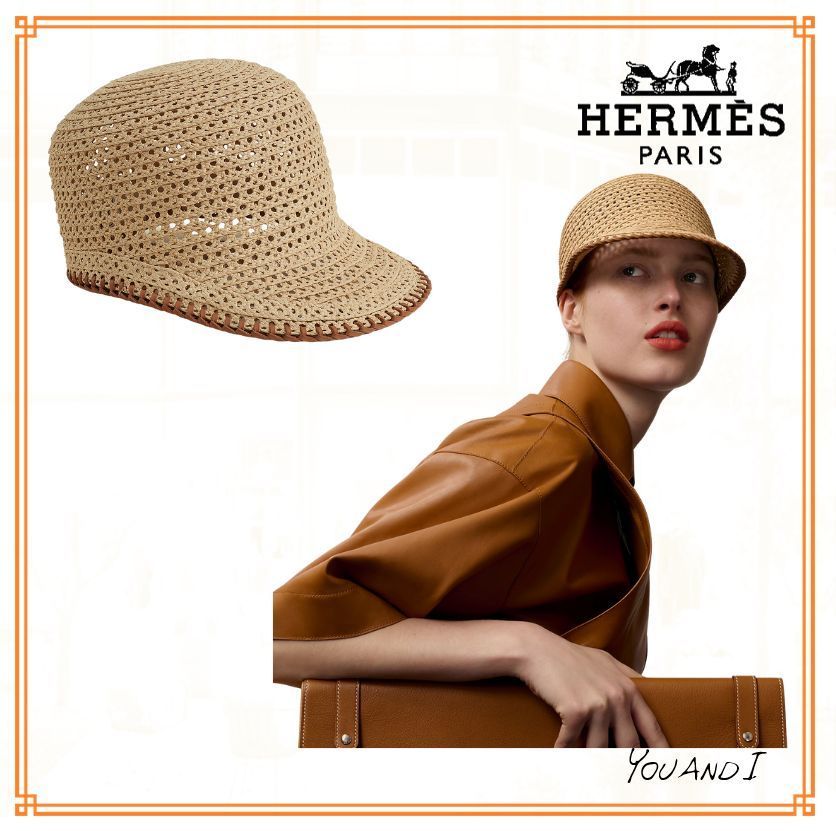 《夏を楽しむエレガンス》【HERMES】エマ・コードキャップ