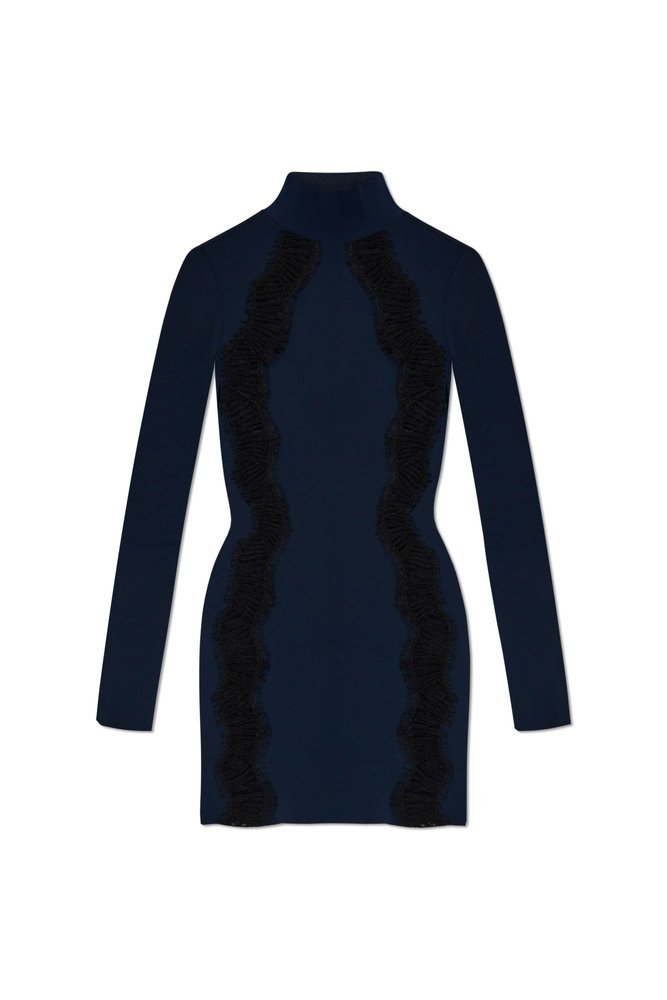 STELLA MCCARTNEY レス インサト ハイネック ミニトレス