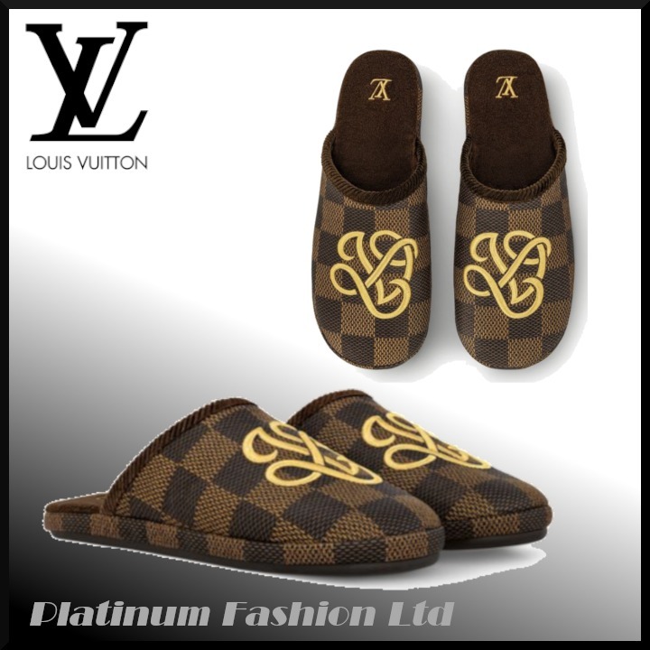 限定品◆関税なし【LOUIS VUITTON】LV パレス ミュール ダミエ