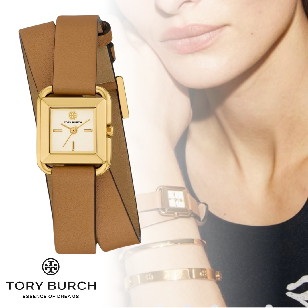 ★toryburch[トリーバーチ] キラ ダブルラップ ミニウォッチ★
