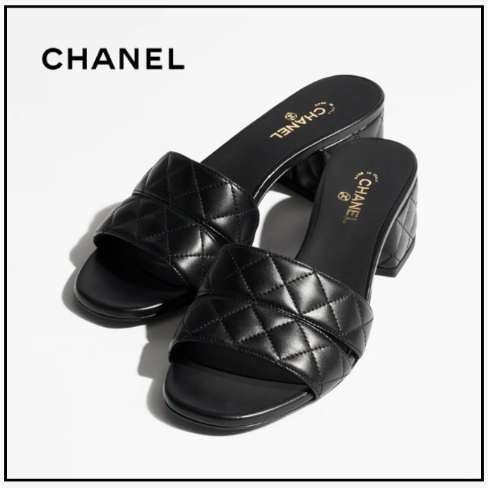 【上品な足元に♪】CHANEL ミュール サンダル