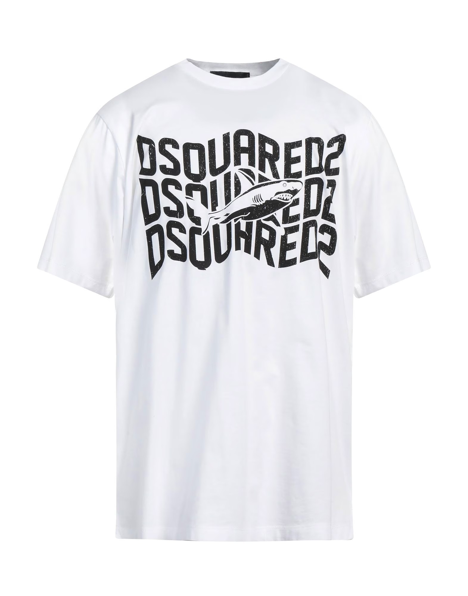 DSQUARED2◆Ｔシャツ ブラック ホワイト