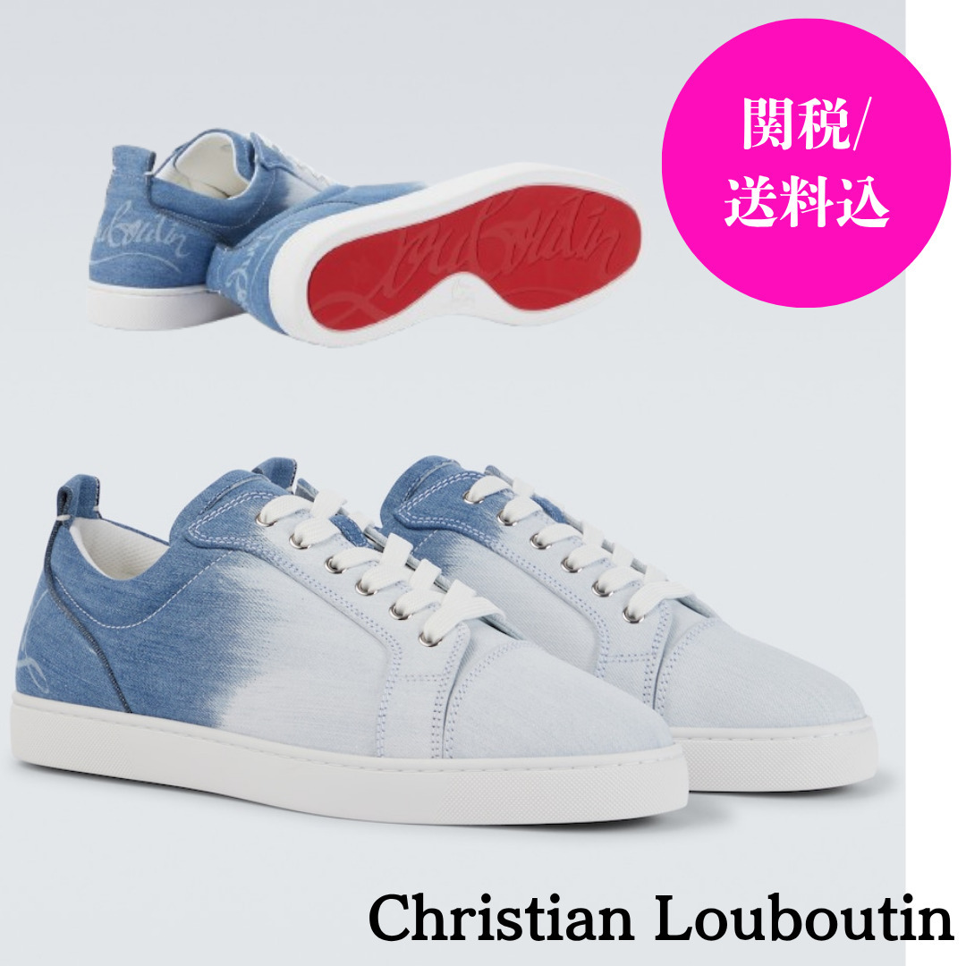 【関税込】CHRISTIAN LOUBOUTIN デニムスニーカー