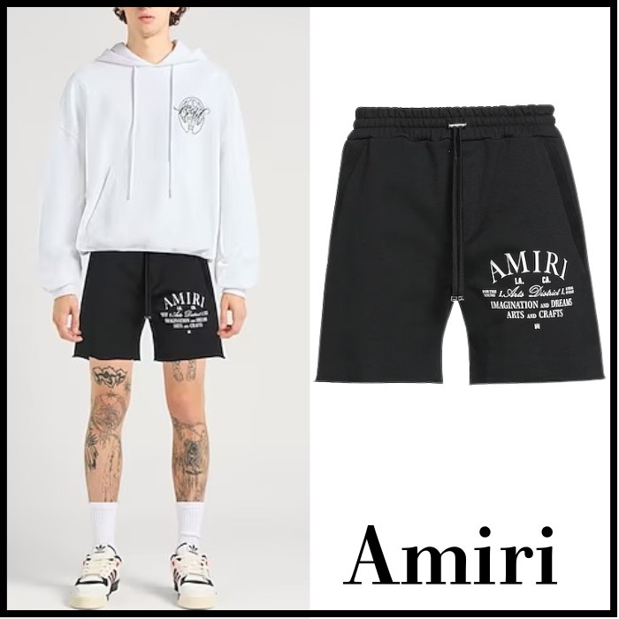 【関税込】Amiri アミリ ショートパンツ＆バミューダパンツ ロゴ