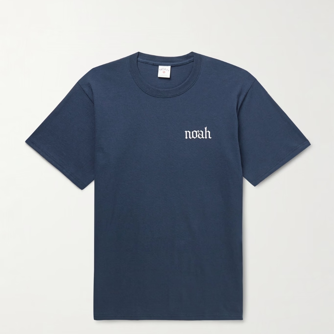 NOAH ノア＊コットンジャージー スリムフィット Tシャツ