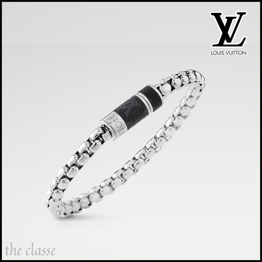 【シンプルかっこいい】Louis Vuittonブレスレット モノグラム
