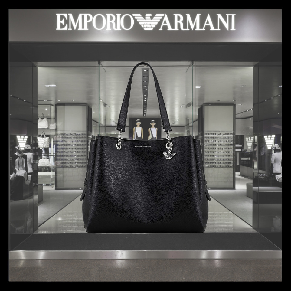 【関税込】EMPORIO ARMANI ショッパーバッグ