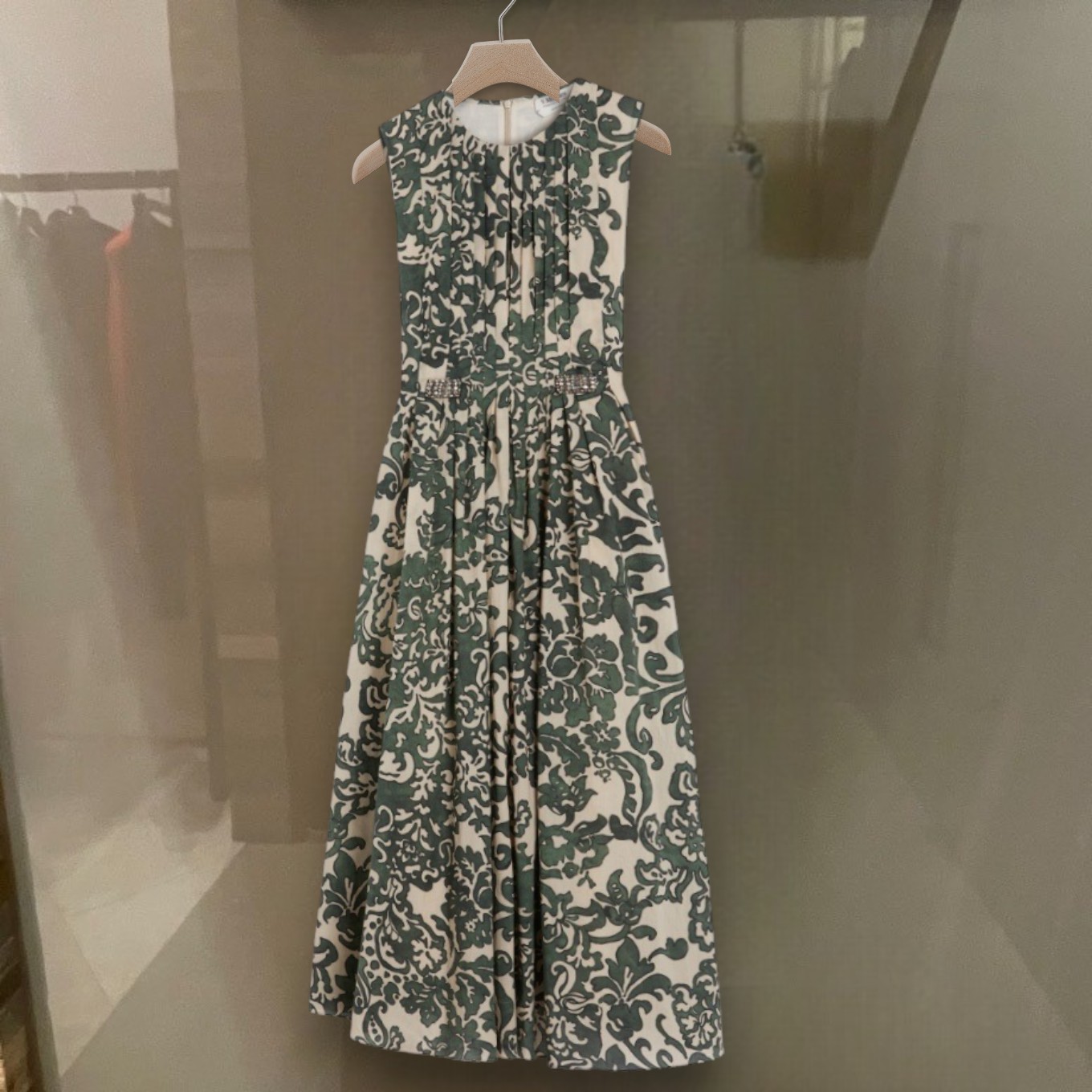 ヴェニス コットン ボイル プリント ドレス・VENICE