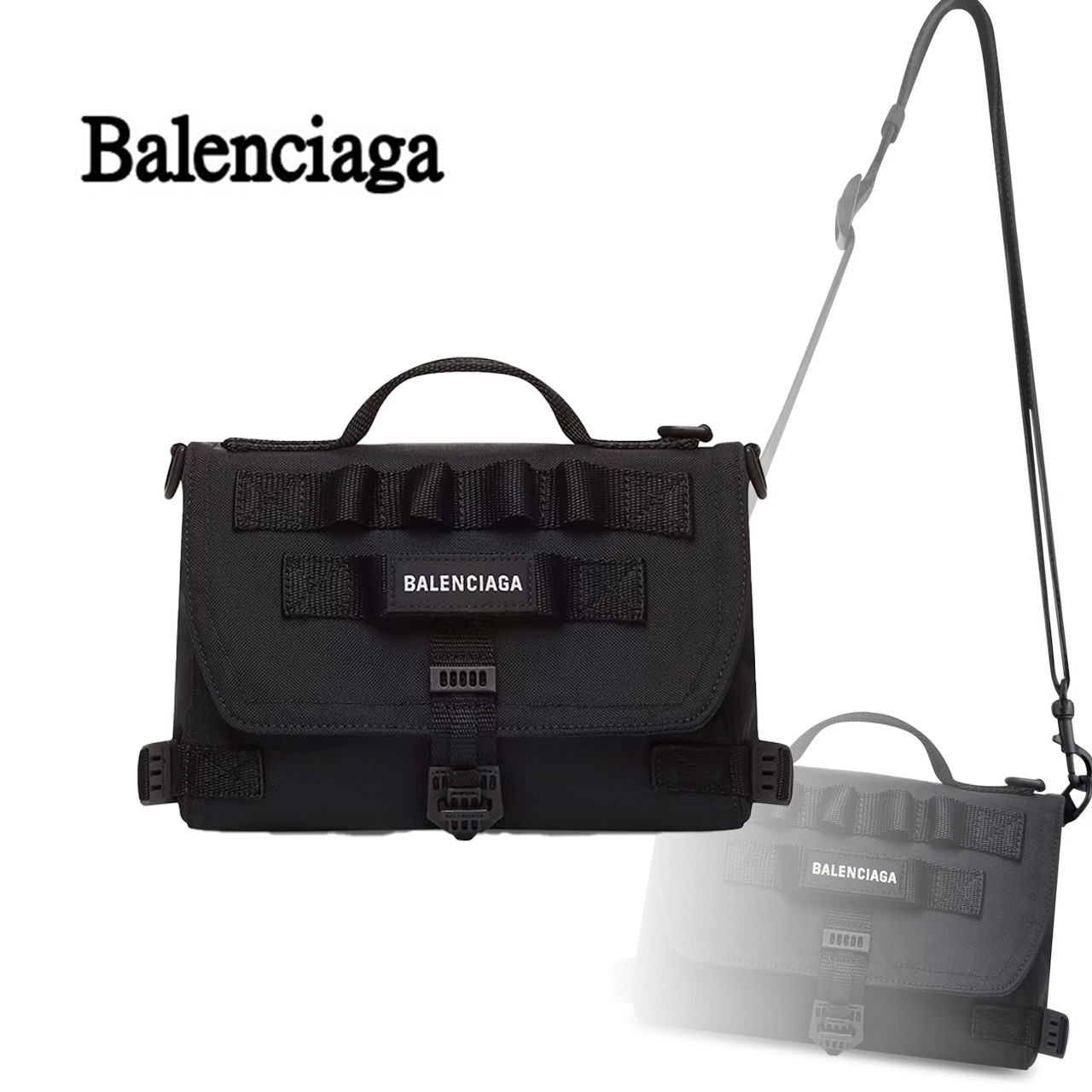 【BALENCIAGA】 Army メッセンジャーバッグ スモール