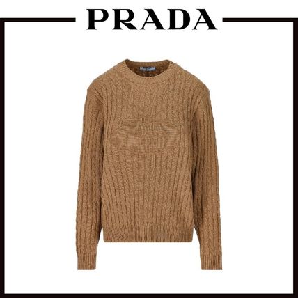 ホワイト（白）系 PRADA(プラダ) ニット・セーター(レディース