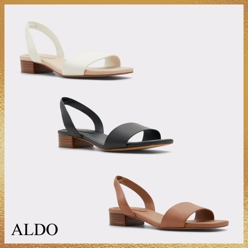 ★ALDO ★快適性◎★シンプルデザイン★スリングバックサンダル