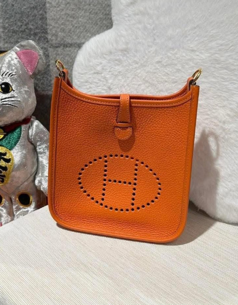 Hermes Mini evelyne ミニエヴリン STAMP Y【新品同様】
