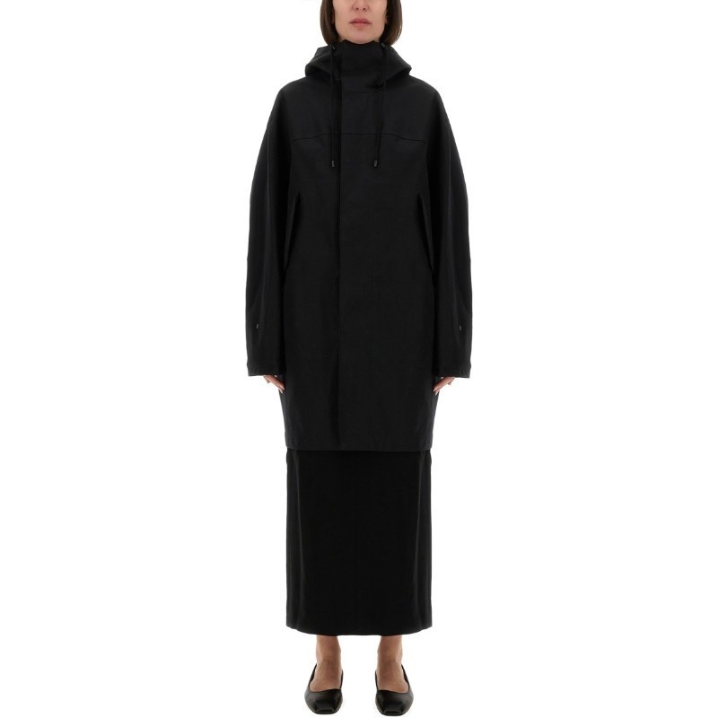 アウターその他 LEMAIRE WATERPROOF JACKET WITH HOOD (CO1087 LF1294BK999)