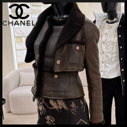 バイカラーでオシャレに♪【CHANEL】ジャケット バイカラー CHANEL(シャネル) ジャケット(レディース) - 海外