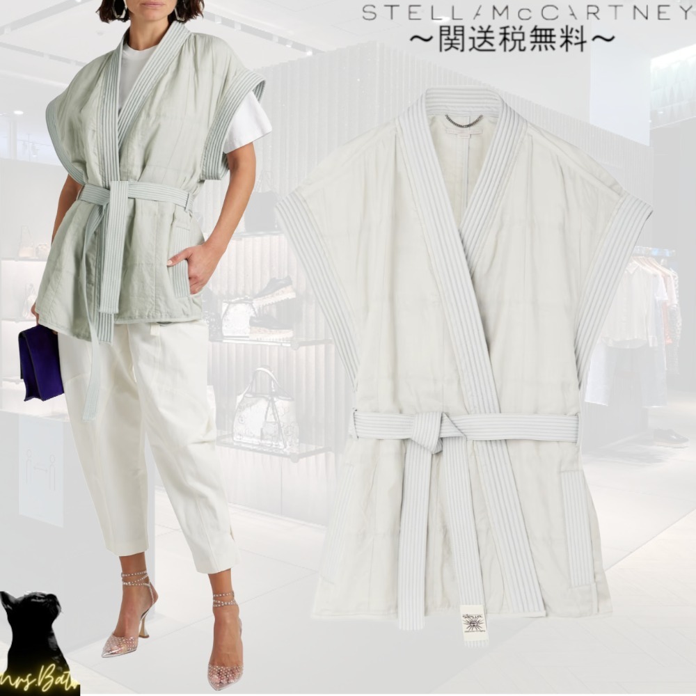 STELLA MCCARTNEY ジャケット ベルト キルティング 関送無