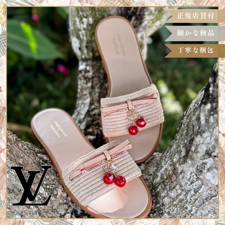 【履くだけで、自由なスタイル】LV Lily Flat ミュール