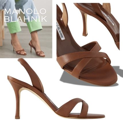 7〜9cm Manolo Blahnik(マノロブラニク) サンダル・ミュール