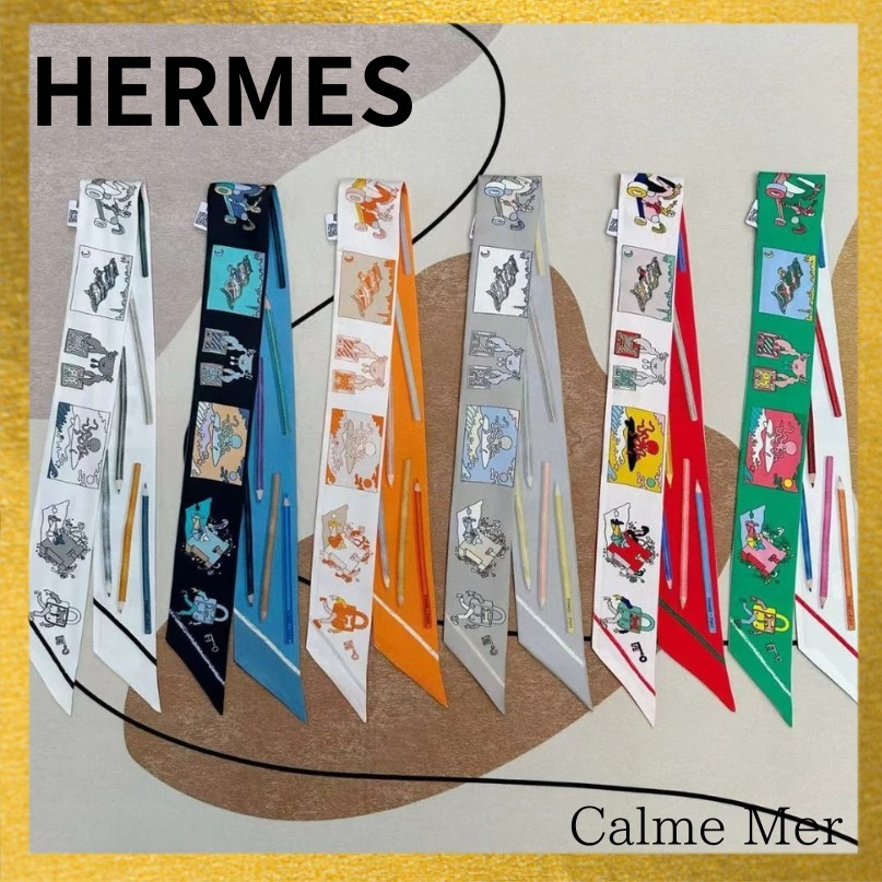 【HERMES】さあ色鉛筆を出して！ ☆ カレ・リブレ ツイリー ☆