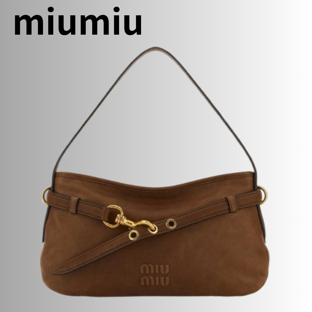 Miu Miu アバンチュール ジップショルダーバッグ