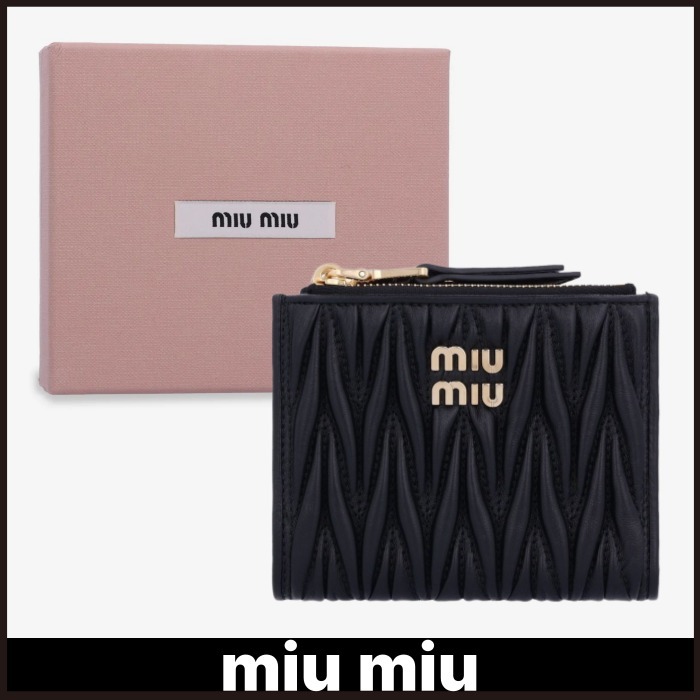 【miu miu】Small Materase Zipper Wallet ★送料関税込★
